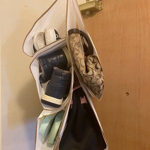 💰 5 FOR $40 / SET OF 3 PURSE/SHOE HANGING ORGANIZERS (NEW)